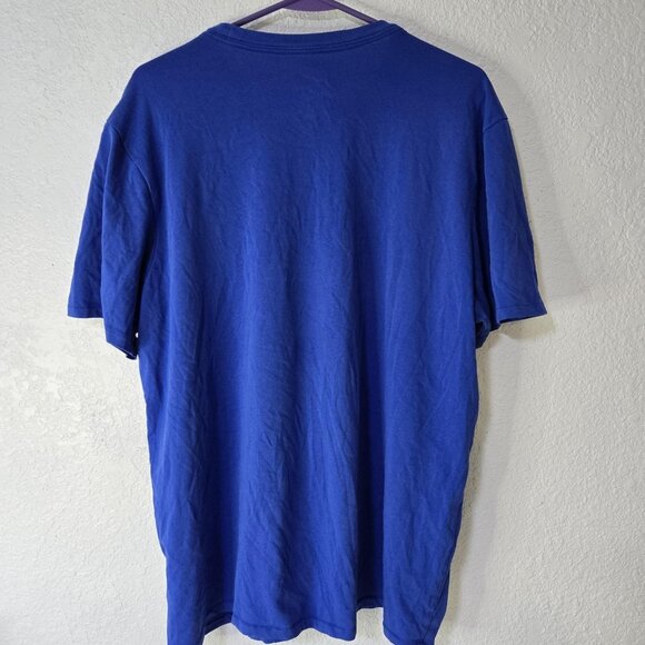 Nike Shirt Mens Extra Large Blue Dri-FIT Athletic Tee Lightweight Performance - Picture 4 of 8